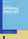 Cover: Interval Analysis - De Gruyter
