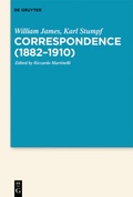 Cover: Correspondence (1882-1910) - De Gruyter