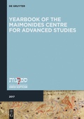 Cover: Yearbook of the Maimonides Centre for Advanced Studies. 2017 - De Gruyter