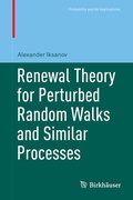 Cover: Renewal Theory for Perturbed Random Walks and Similar Processes - Birkh&auml;user