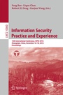 Cover: Information Security Practice and Experience - Springer