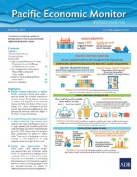 Enlarge image Cover: Pacific Economic Monitor December 2014 - Asian Development Bank