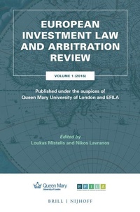 Abbildung von: European Investment Law and Arbitration Review - Martinus Nijhoff