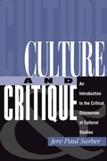 Cover: Culture And Critique - Westview Press Inc