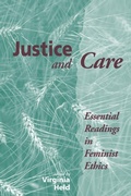 Cover: Justice And Care - Westview Press Inc