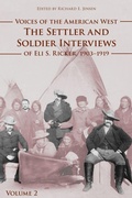 Cover: Voices of the American West, Volume 2 - University of Nebraska Press