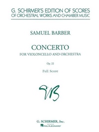 Abbildung von: Cello Concerto, Op. 22: Study Score - G. Schirmer, Inc.