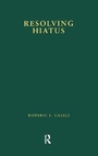Cover: Resolving Hiatus - Routledge