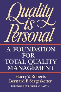 Enlarge image Cover: Quality Is Personal - The Free Press