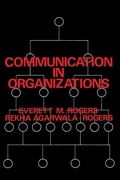 Cover: Communication in Organizations - The Free Press