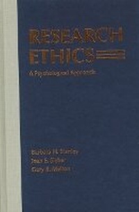 Enlarge image Cover: Research Ethics - University of Nebraska Press