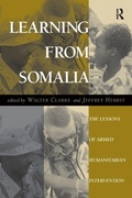Cover: Learning From Somalia - Westview Press Inc