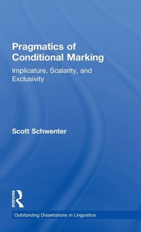 Enlarge image Cover: Pragmatics of Conditional Marking - Routledge