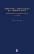 Cover: Institutional Ownership and Multinational Firms - Routledge