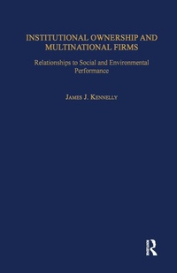Enlarge image Cover: Institutional Ownership and Multinational Firms - Routledge