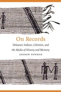 Cover: On Records - University of Nebraska Press