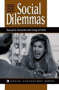 Cover: Social Dilemmas - Westview Press Inc