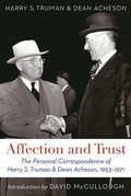 Cover: Affection and Trust - University of Nebraska Press