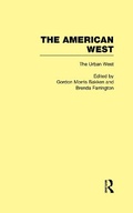 Cover: The Urban West - Routledge