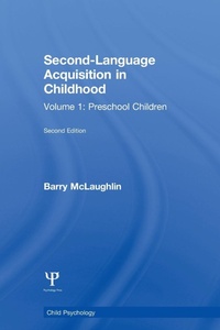 Abbildung von: Second Language Acquisition in Childhood - Psychology Press