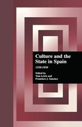 Cover: Culture and the State in Spain - Routledge