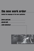 Cover: The New Work Order - Westview Press Inc