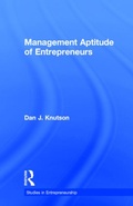 Cover: Management Aptitude of Entrepreneurs - Routledge