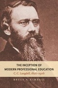 Cover: The Inception of Modern Professional Education - The University of North Carolina Press