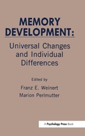 Cover: Memory Development - Psychology Press
