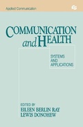 Cover: Communication and Health - Routledge