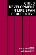 Cover: Child Development in a Life-Span Perspective - Psychology Press