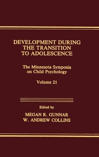 Enlarge image Cover: Development During the Transition to Adolescence - Psychology Press
