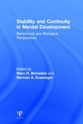 Cover: Stability and Continuity in Mental Development - Psychology Press