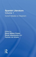 Cover: Spanish Literature: A Collection of Essays - Routledge