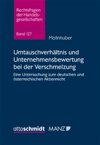 Abbildung von: Umtauschverhältnis und Unternehmensbewertung bei der Verschmelzung - Manz