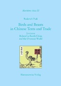 Cover: Birds and Beasts in Chinese Texts and Trade - Harrassowitz Verlag