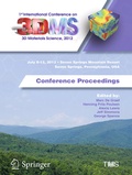 Cover: 1st International Conference on 3D Materials Science, 2012 - Springer