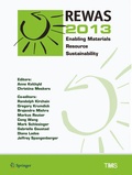 Cover: REWAS 2013 - Springer