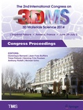 Cover: The 2nd International Congress on 3D Materials Science - Springer