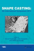 Cover: Shape Casting - Springer