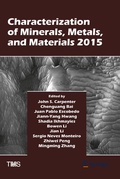 Cover: Characterization of Minerals, Metals, and Materials 2015 - Springer