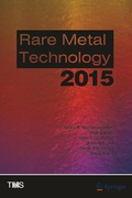 Cover: Rare Metal Technology 2015 - Springer