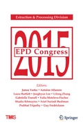 Cover: EPD Congress 2015 - Springer