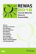 Cover: REWAS 2016 - Springer
