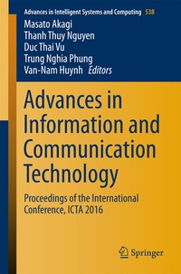 Enlarge image Cover: Advances in Information and Communication Technology - Springer