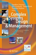 Cover: Complex Systems Design & Management - Springer