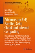 Cover: Advances on P2P, Parallel, Grid, Cloud and Internet Computing - Springer