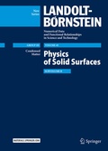 Cover: Physics of Solid Surfaces - Springer