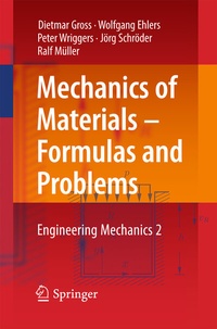 Enlarge image Cover: Mechanics of Materials - Formulas and Problems - Springer