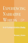 Cover: Experiencing Narrative Worlds - Westview Press Inc